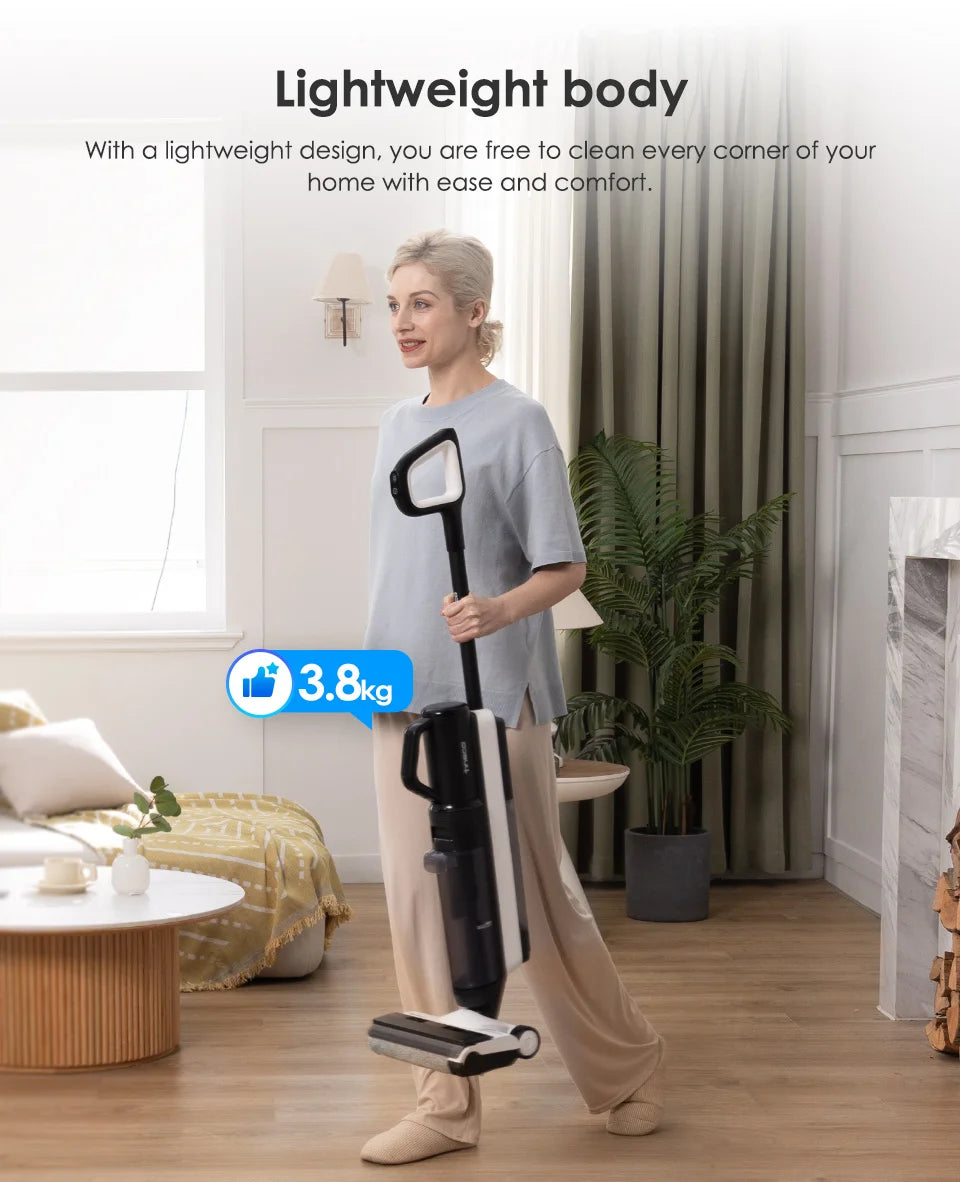 Tineco Floor One S5 Combo Wet Dry Vacuum Cleaner Cordless Smart Floor Washer Upright Home Electric Mop Wireless Self-Cleaning