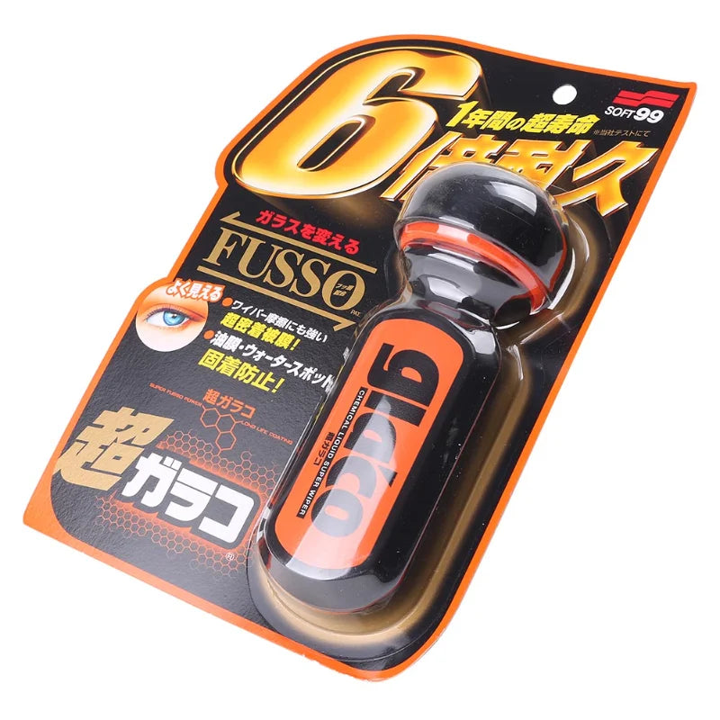 Eliminador de película de aceite para parabrisas de coche Soft99 de 100 ml, repelente de lluvia, revestimiento antilluvia para vidrios de Japón, tratamiento antilluvia