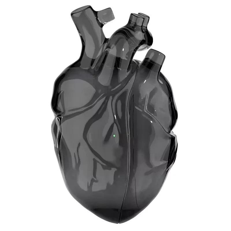 Airpods Earphone Case Original Design Transparent Red Heart Earphone Protective Cover Liquid Silicone Arpods 3 Protective Cover