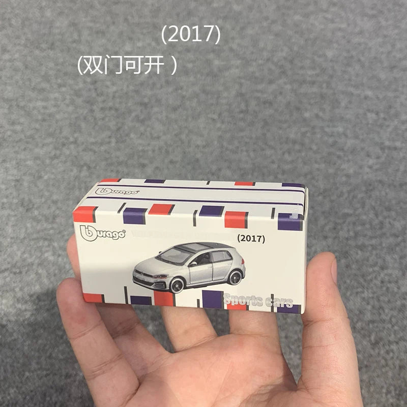 1/64 Simulated Parking Lot Model Classic Static Car Bburago Alloy Diecasting Vehicles Miniature Scene Assembly Display Frame Toy
