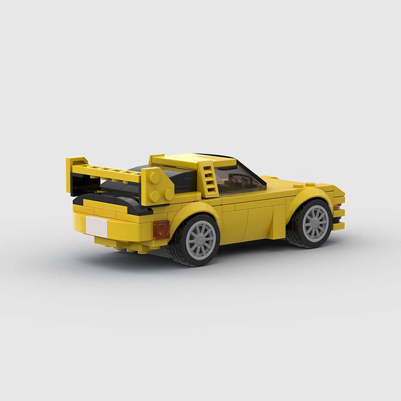 Supercar F1 City Speed Champions Racing Car RX-7 Model Building Blocks MOC Supercar Racers Vehicle Technique Bricks Kids Toys