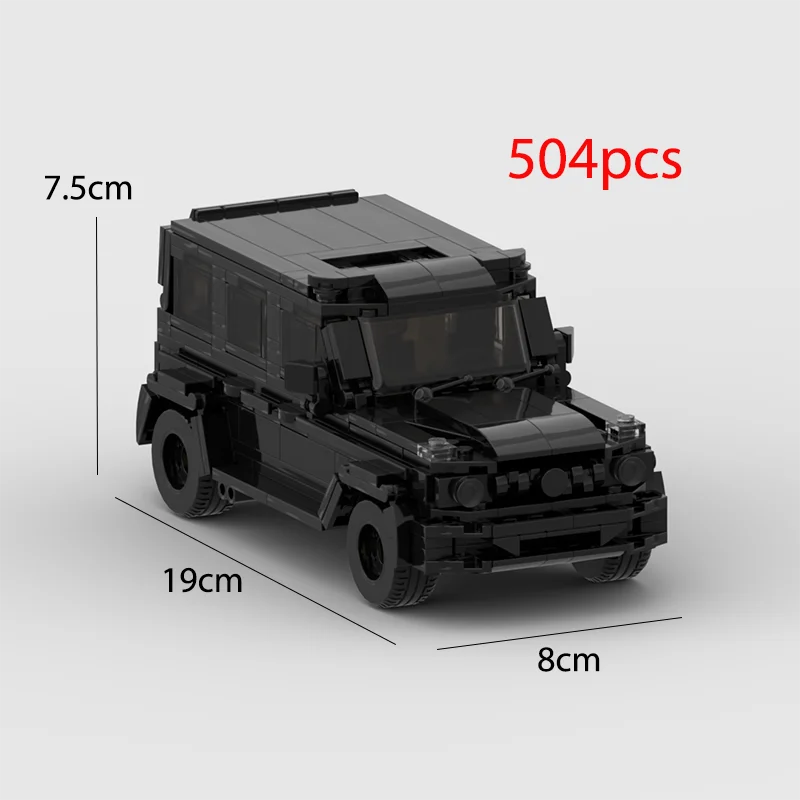 Toy MOC SUV Speed Champion City Car Racer Classic off-road Building Blocks Brick Racing Super Technique Creative Garage DIY Set