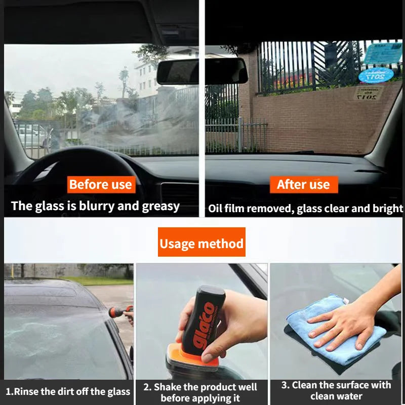 Eliminador de película de aceite para parabrisas de coche Soft99 de 100 ml, repelente de lluvia, revestimiento antilluvia para vidrios de Japón, tratamiento antilluvia