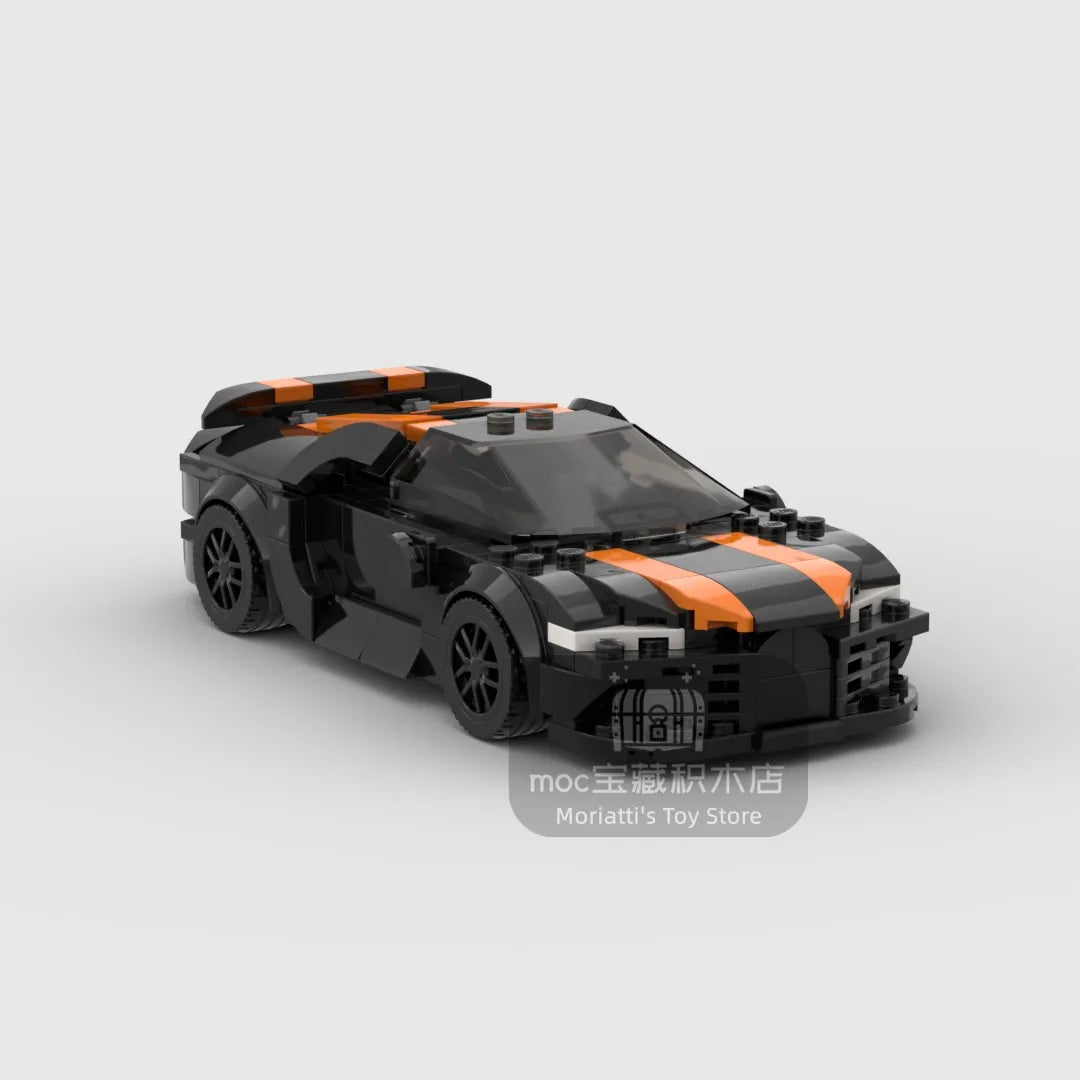 2022 Hot MOC Speed City Car Champion Racer Classic Supercar Building Blocks Brick Racing Super Technique Creative Garage DIY Set