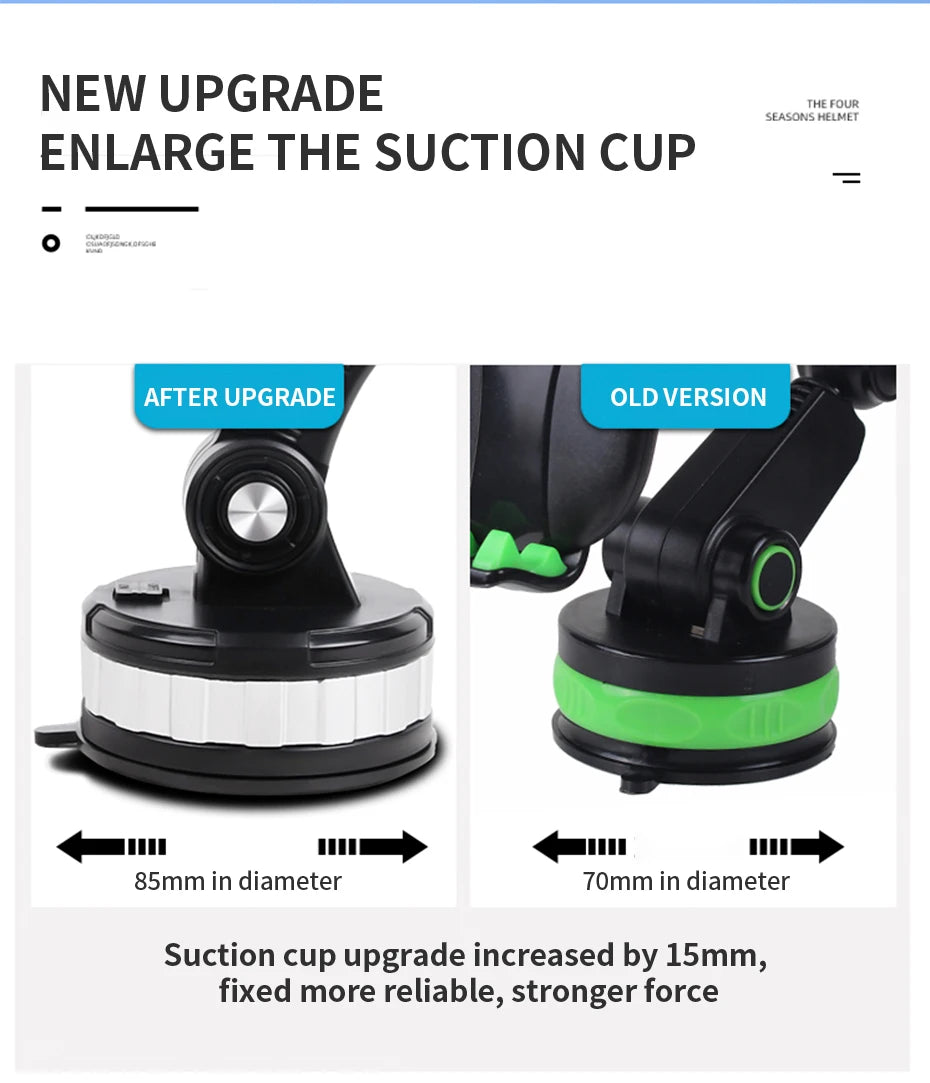 Phone Mount For Car Center Console Stack Super Adsorption Phone Holder On-Board Suck Support Clamp Bracket Universal