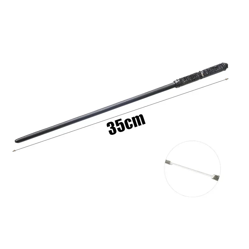 34-42cm Funny Magic Wands Resin Magic Wizard Wand Movie Dumbledore Snape Cosplay Props For Boys Girls Gift