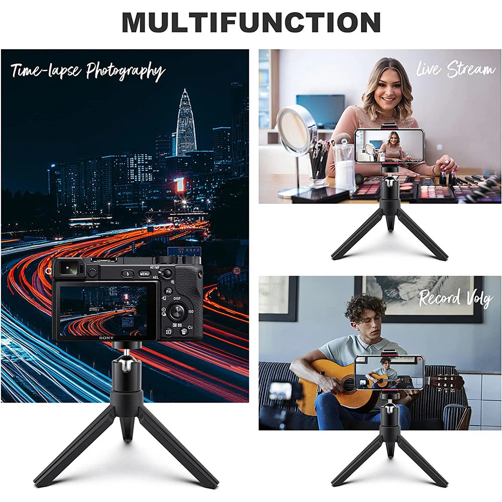 Desktop Projector Stand,Desktop Lazy Mobile Phone Holder Tripod Live Support Rack Folding Projector Creative Bedside Stand