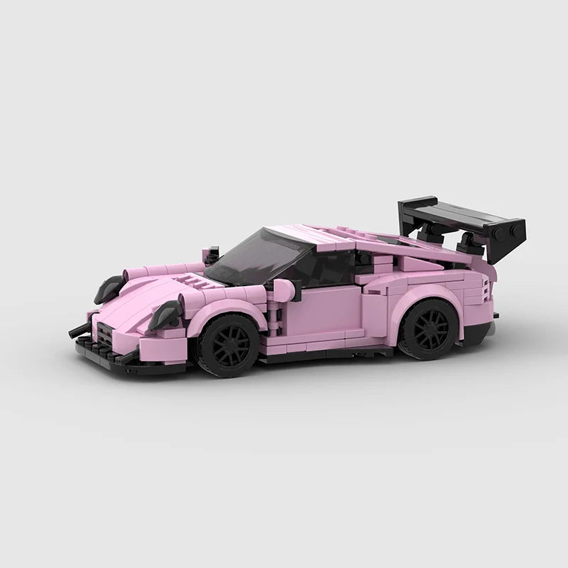Racing Car City Speed Champions Sports Model Building Blocks DIY Bricks MOC Toy Classic Rally Super Racers Vehicle f1 technique