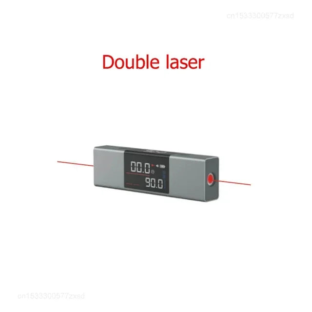 Xiaomi Duka Rapporteur laser Inclinomètre numérique Mesure d'angle 2 en 1 Niveau laser Règle Jauge Outils de construction Règle d'angle
