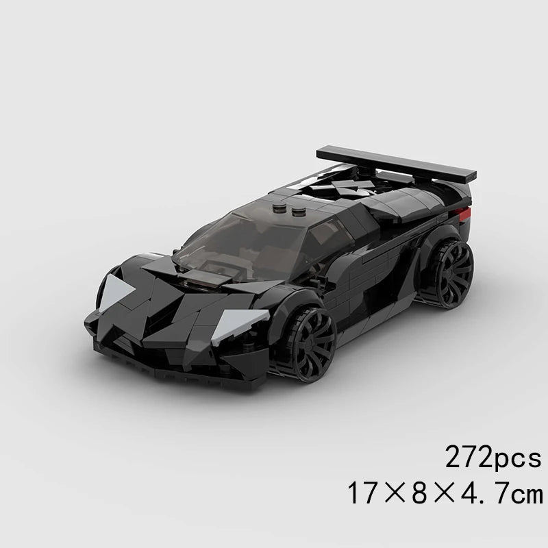 Racing Car City Speed Champions Sports Model Building Blocks DIY Bricks MOC Toy Classic Rally Super Racers Vehicle f1 technique