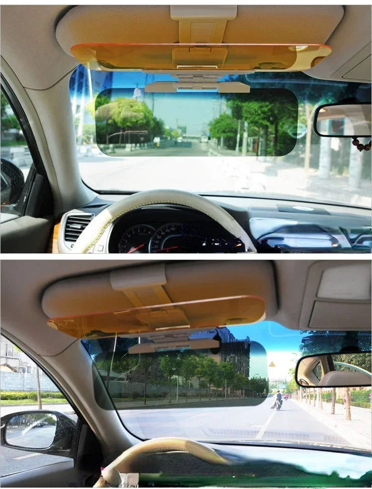 Car Anti-glare Sunshade Mirror Automotive Driver Goggles Free Angle Rotation Night Driving Night-vision Antiglare Mirror