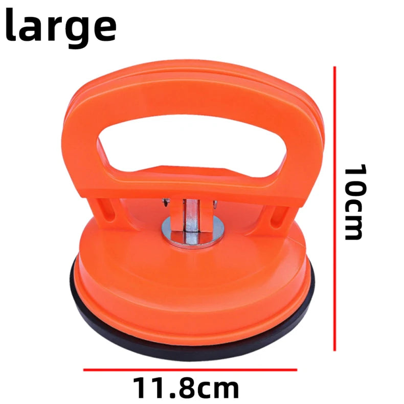 2 in 1 Car Repair Tool Body Repair Puller Big/Small Orange/Black Suction Cup Remove Dents Puller For Dent Glass Suction Removal