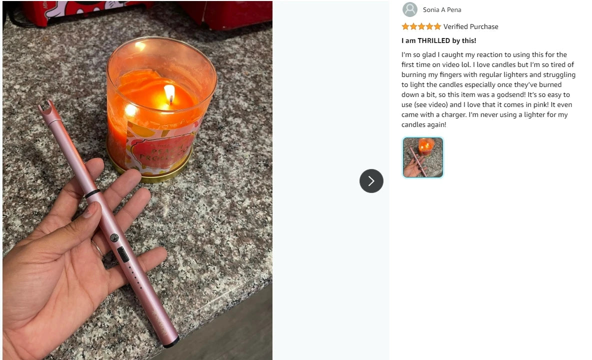 360° Outdoor Kitchen Lighter USB Rechargeable Portable Electronic Lighter Safety Lock Eco-friendly For Candles Gas Stoves