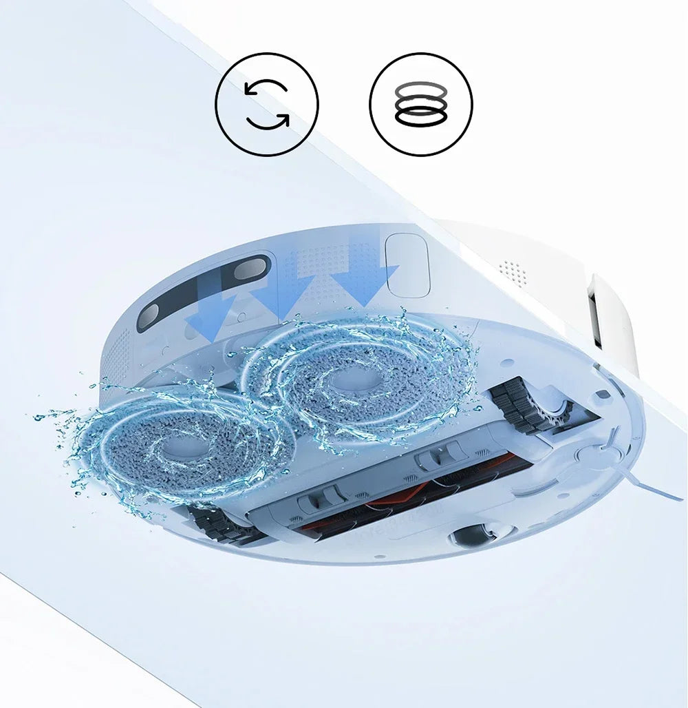Aspiradoras robot XIAOMI MIJIA Omni 1S B116 Mop Base inteligente Máquina de eliminación de suciedad Recolección de polvo Autolimpieza Base vacía