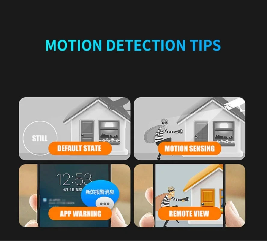 Mini cámara WiFi HD de 1080P para seguridad en interiores, vigilancia, monitor para bebés, videocámara con visión nocturna, cámara IP, grabadora de audio y video