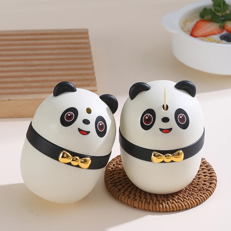 Toothpick Dispenser Large Portable Bamboo Toothpick Organizer Automatic Pressing Toothpick Holder Storage Organizer Home Tool