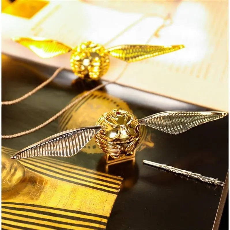Proposal Ring Box Gold Snitch Wedding Wings Ring Boxes Luxury Gold Metal Jewelry Mystery Box Surprise Organizer for Small Things