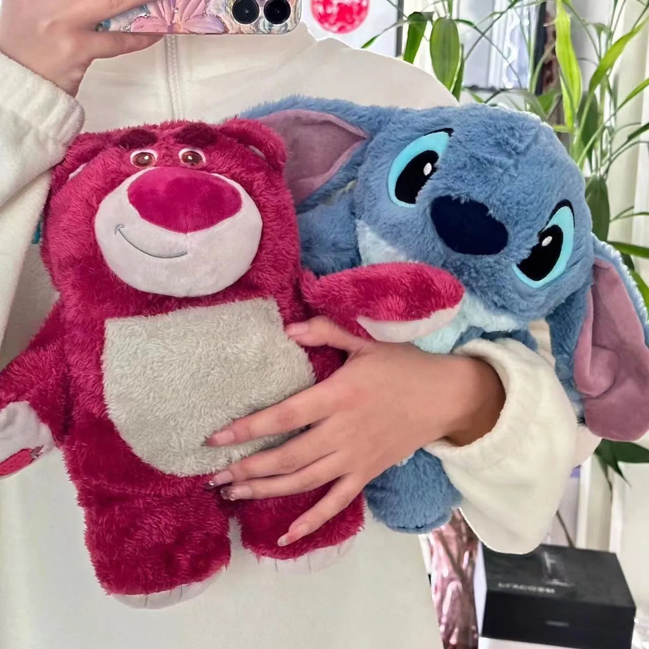 Angel Stitch winter cute plush doll water-filled hot water bottle student girl hot water bottle hot water bottle water-filled
