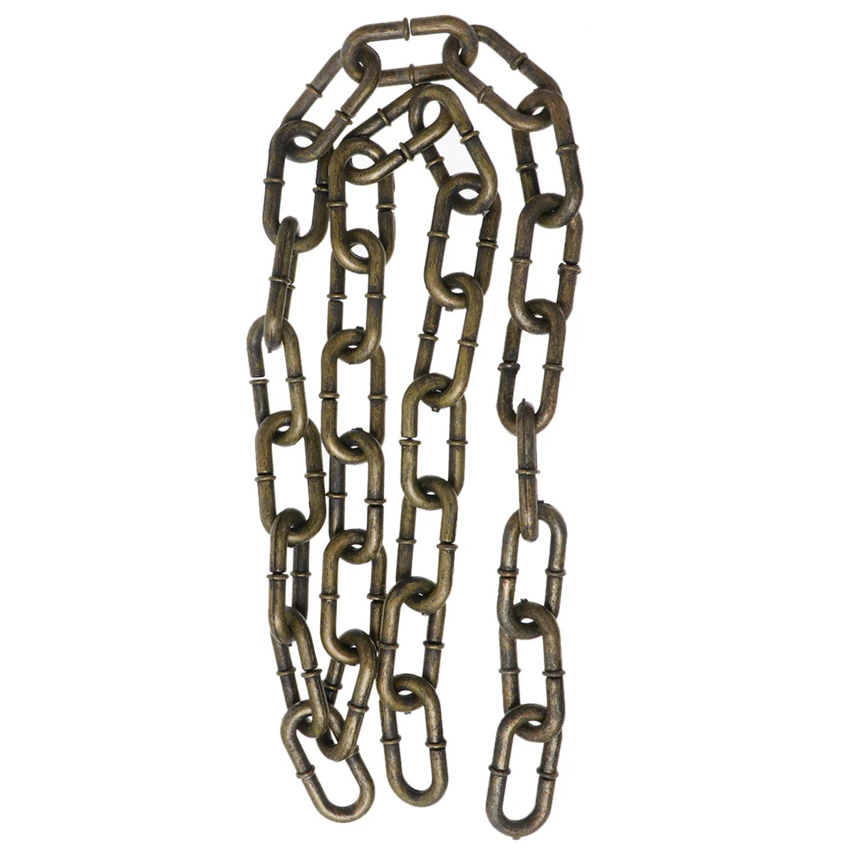1 pieza de grilletes de Halloween, accesorio de simulación de cadena de hierro, accesorio de cadena de prisionero