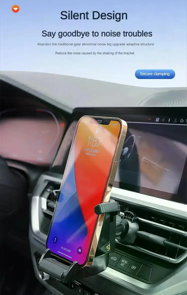 Racing Seat Design Car Phone Holder Mount Stand Suction Cup Smartphone Mobile Cell Support in Car Bracket for IphoneSamsung Mi