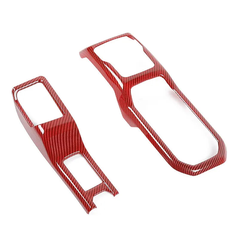 ABS Interior 4WD Gear Shift Panel/Gear Shift Panel Cover for Jeep Wrangler JL/for Jeep JT Gladiator 2018 Up Car Accessories