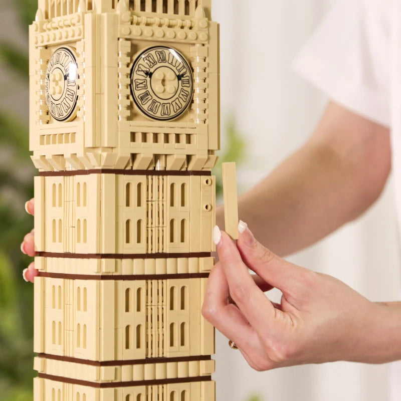1666 pièces Briques Modèle Londres Big Ben Blocs de Construction Architecture Mondiale Construction Créative Cadeau Jouets Pour Enfants Adultes 5216