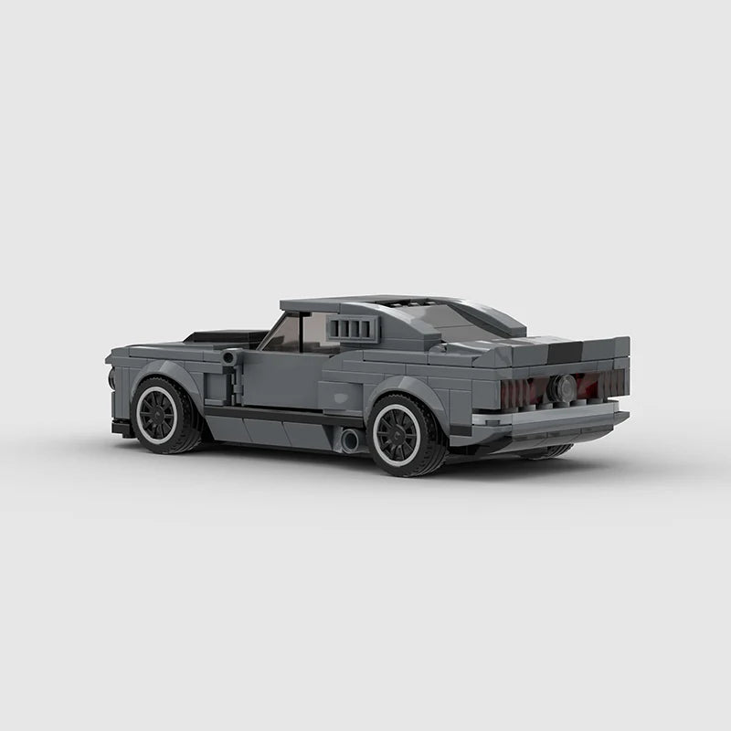 Supercar City Speed Champions Car Racing Building Blocks MOC GT500 Racers World Famous Vehicle Technique Bricks Kids Toy Gift