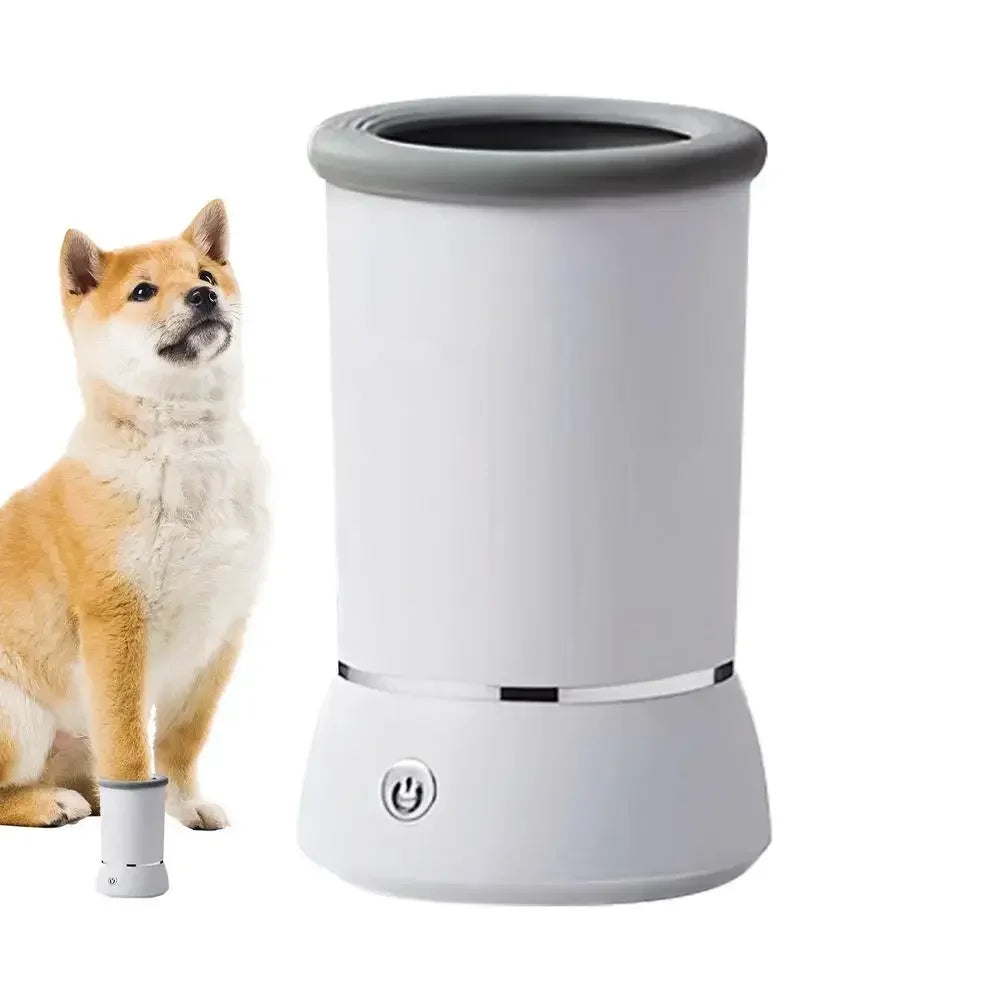 Rechargeable Electric Dog/Cats Paw Washer Pet Automatic Foot Wash Pedicure Cup Foot Cleaning Brush Washing Tools Dog Supplies