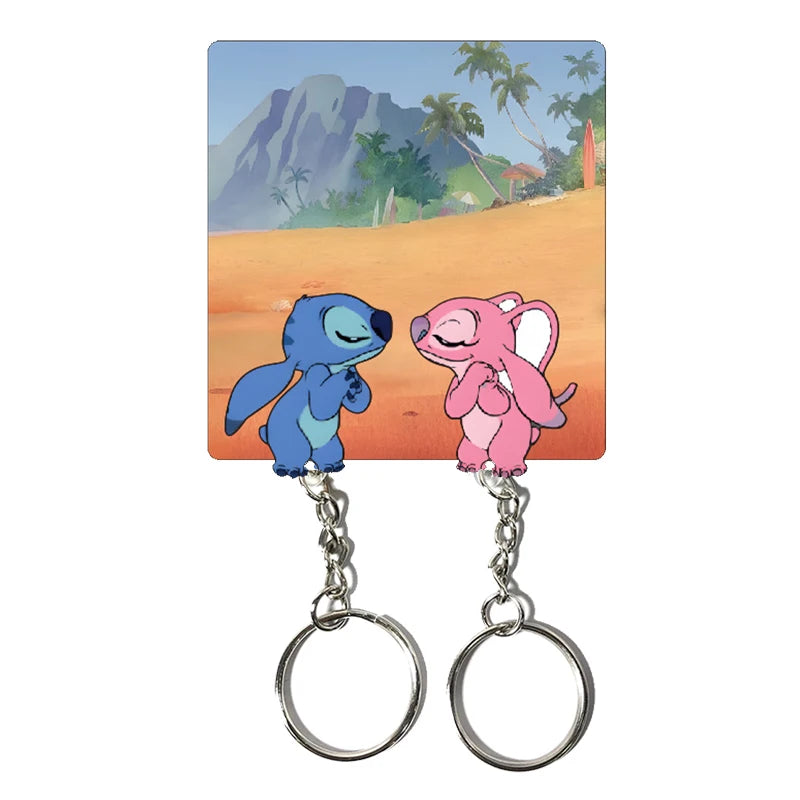 Wall-Mounted Key Holder House Couple Keychain Hanger Shared Keychains Up Movie Key Holder Jigsaw Key Ring Holder Christmas Gift