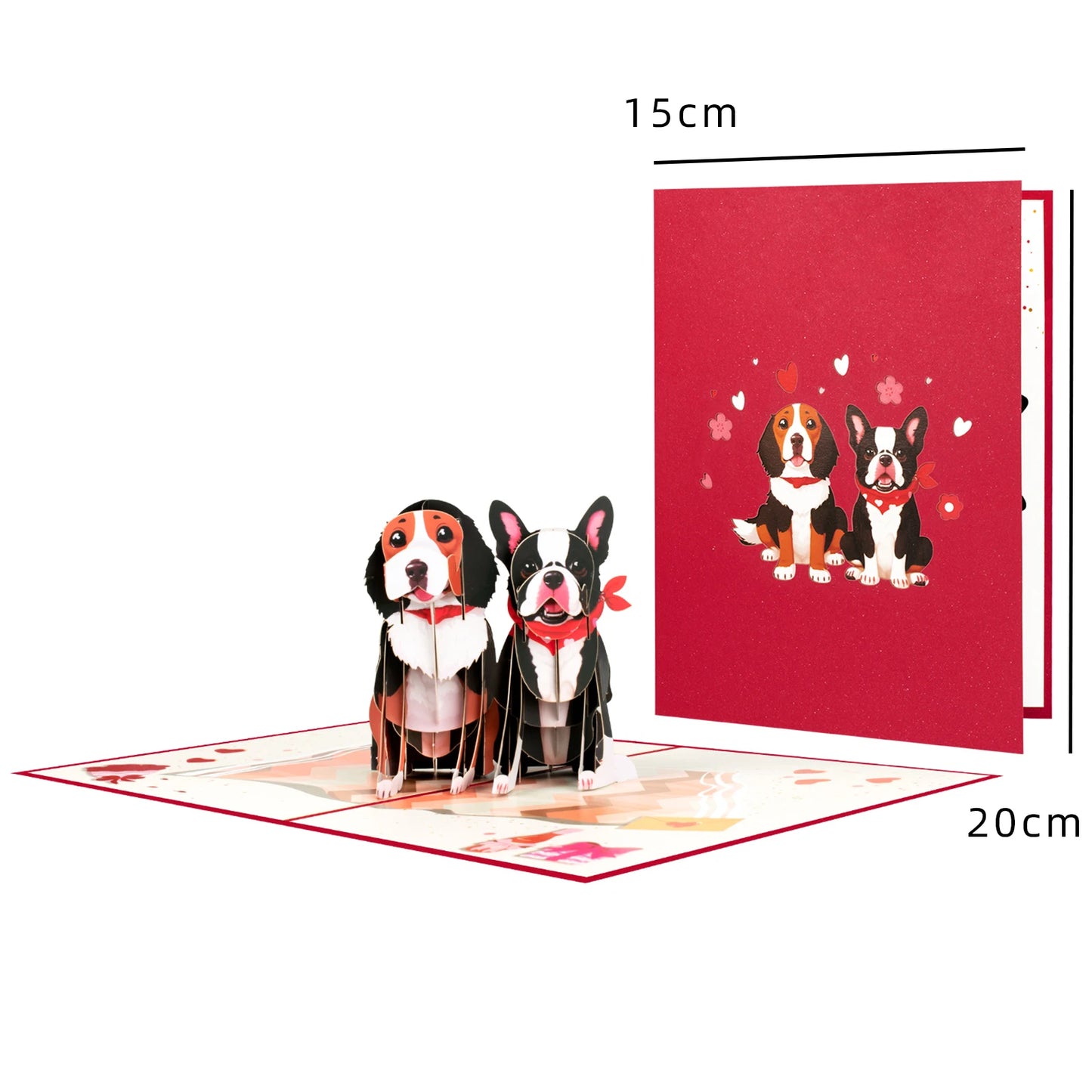 3D Pop-Up Cards Flowers Birthday Card Anniversary Gifts Postcard Maple Cherry Tree Wedding Invitations Greeting Cards