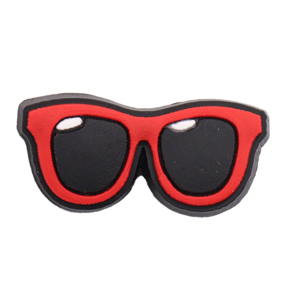 1 pieza de PVC negro para niña, sé amiga, mamá, vida, arcoíris, dijes para adultos, hebilla, zuecos, mezcla de decoraciones para zapatos, se adapta a la mochila