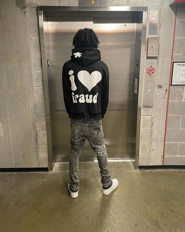 Sudadera con capucha para hombre y mujer, estilo hip hop, con estampado gráfico de letras, estilo Y2K, de gran tamaño, estilo Harajuku, chaqueta gótica, abrigos, ropa