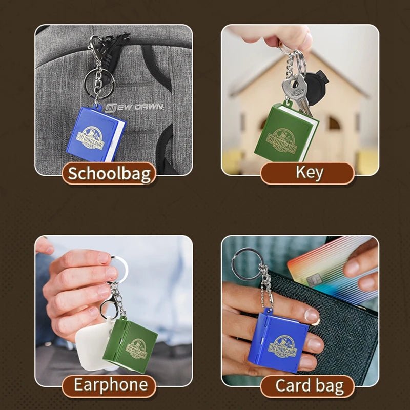 2024 3D Folding Bomb Explosion Book Novelty Mini Football Match Astronaut Keychain Children's Handheld Game Board Games Boy Gift