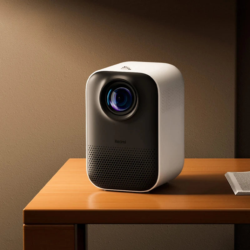 Miniproyector inteligente Xiaomi Redmi, 150 lúmenes ANSI, portátil, doble WIFI, Bluetooth, 1080P, cine en casa de alta definición