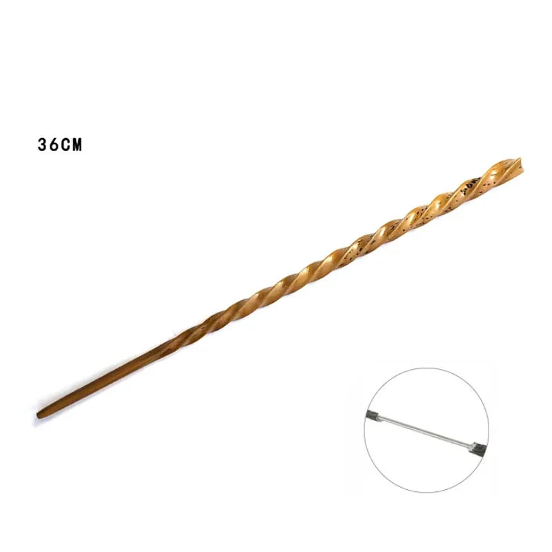27Pcs Anime Cosplay Show Metal Core Magic Wand Children Decoration Toy Accessories For Kids Bacchetta Di Plastic Magic Stick
