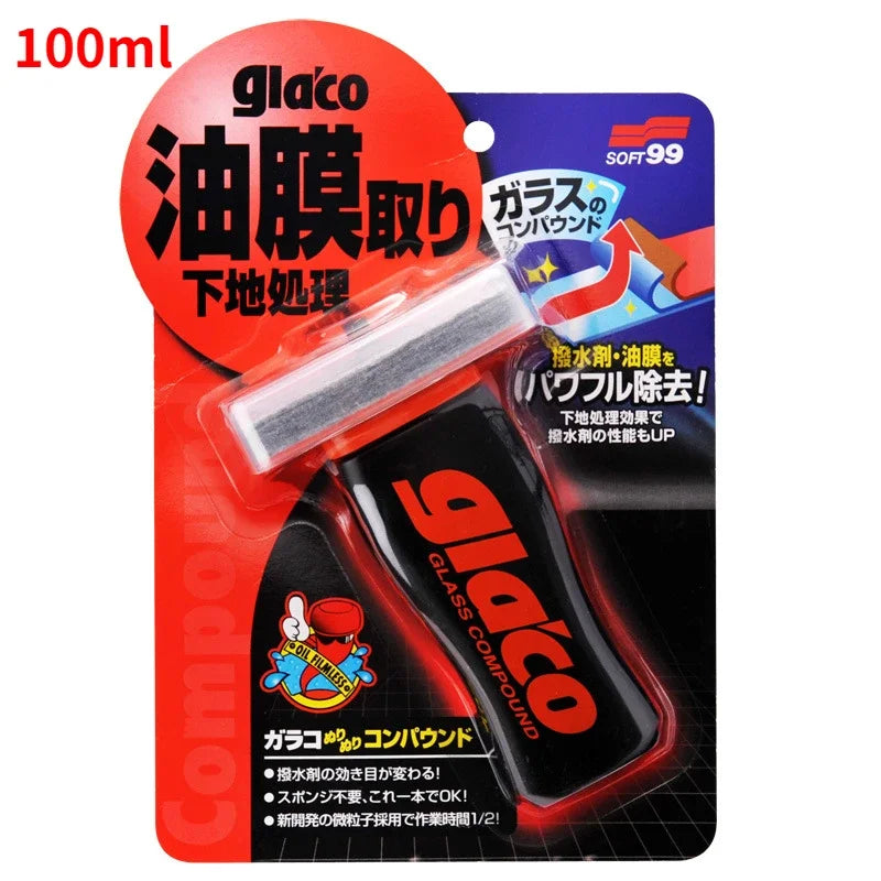 Vidrio para parabrisas de automóvil Soft99 Japan Ultra Glaco de 180 ml, repelente de agua y lluvia, revestimiento hidrofóbico antilluvia para vidrio de automóvil