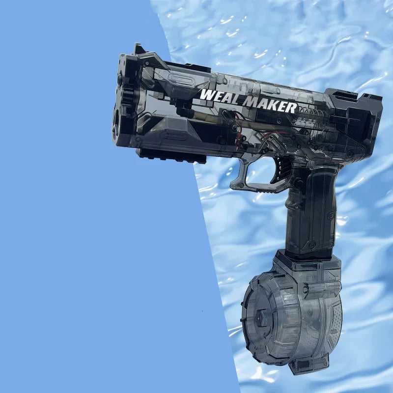 2023Fullyautomatic Continuous Firing Electric Water GunSummer New Children's Water Gun Large CapacityPool SummerToy ForGiftstoys