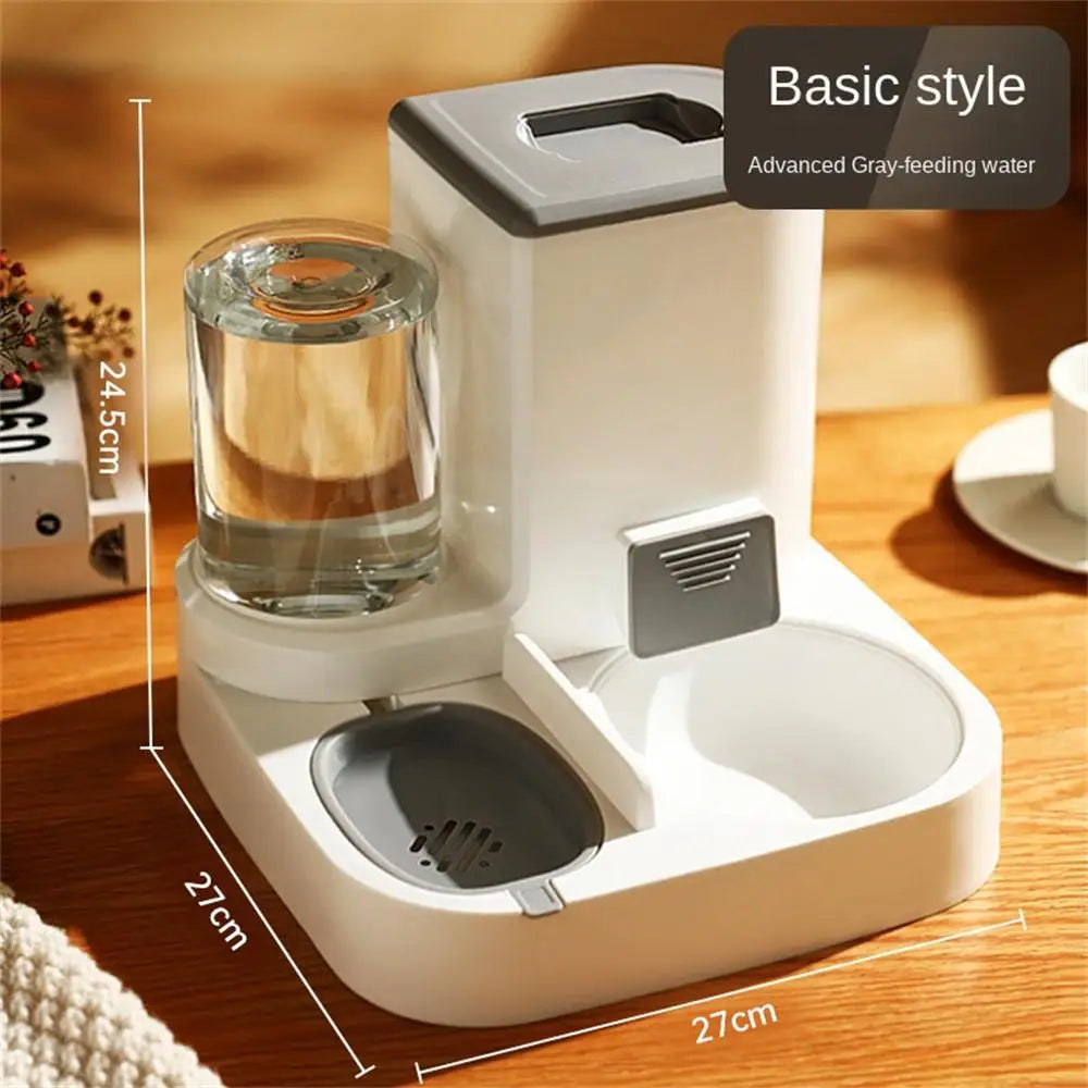 Automatic Cat Dog Feeder Drinking Fountain Water Dispenser Auto Food Bowl Pet Supplies For Dogs Cats Drop Shipping