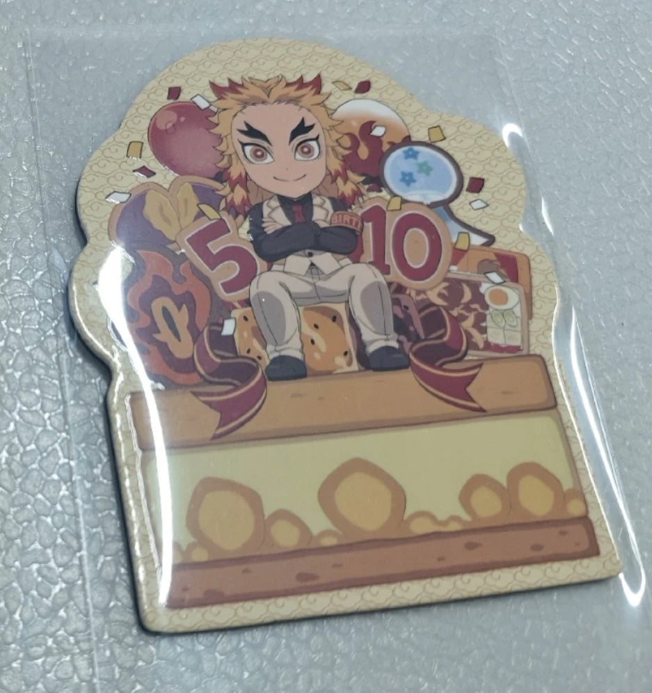 Anime Demon Slayer Kamado Tanjirou Agatsuma Zenitsu Kochou Shinobu Kanroji Mitsuri Rare Collection Card Birthday Gift Toys