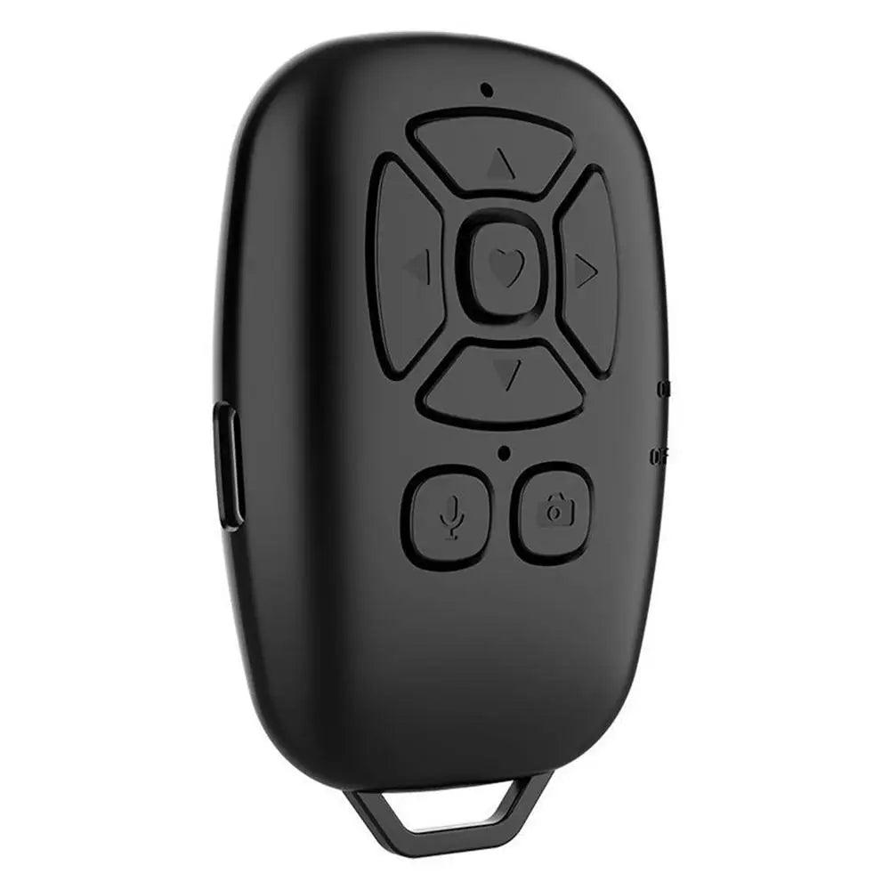Control remoto inalámbrico para cámara de teléfono, botón de control remoto para teléfono móvil con Bluetooth, pulsador, pasador de página, control remoto recargable para Android IOS