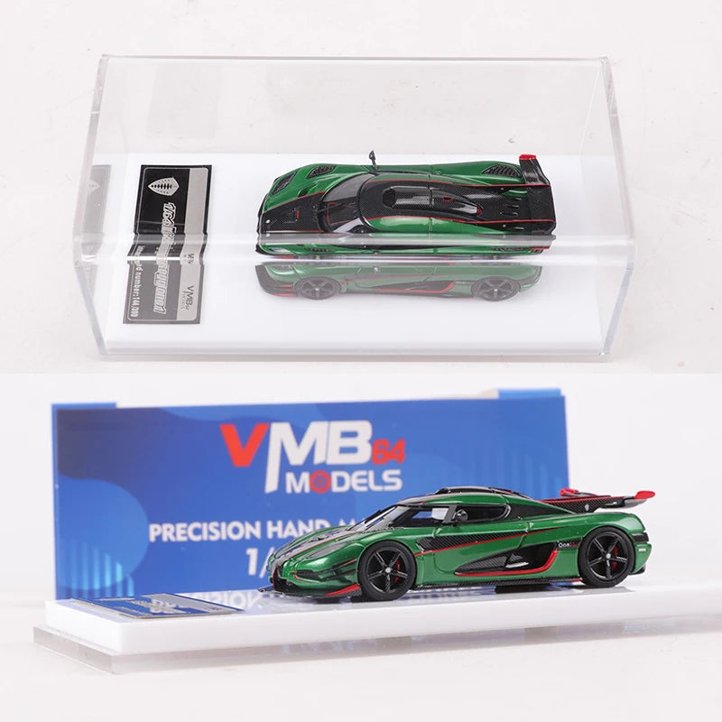 VMB 1:64 One 1 Blue/Silver Resin Model Car Limited Edition