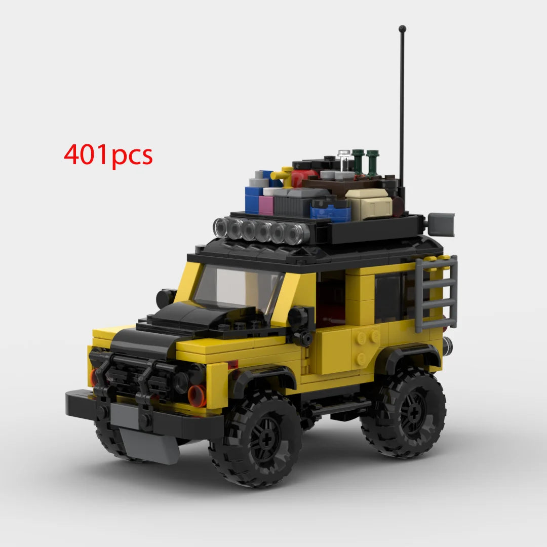 2022 Hot MOC Speed City Car Champion Racer Classic Supercar Building Blocks Brick Racing Super Technique Creative Garage DIY Set