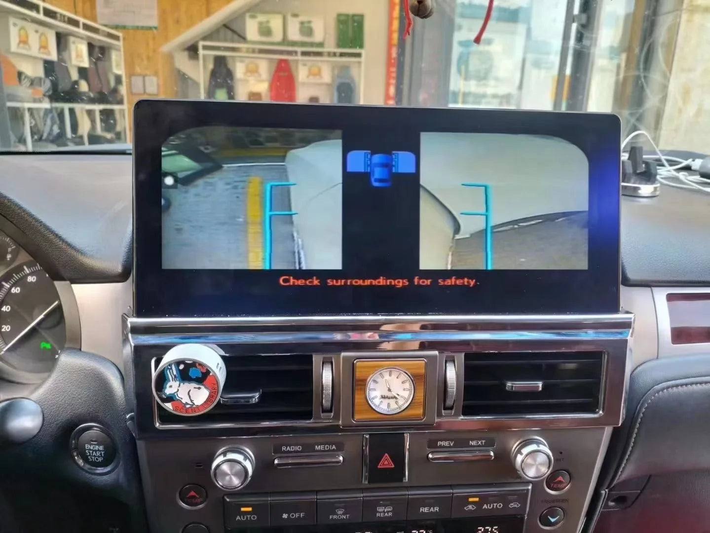 Android For Lexus GX400 GX460 2010-2020 Car Radio 8+256GB Multimedia Player Recorder 12.3" Touch Screen Head Unit Carplay Navi