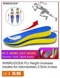 3-9cm Height Increase Insoles for Men Women Elevator Shoes Cushion Unisex Sneakers Heel Lifting Insert Heighten Insoles