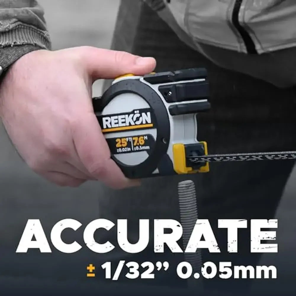 Tomahawk Digital Tape Measure Green Laser E-Paper Display Measuring Tool Contractor Grade Rock App Compatible Fast Action Menu