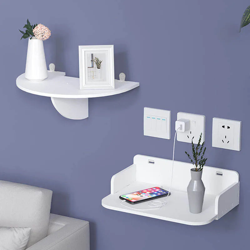 Wall Mounted Router Storage Box Projector Rack Wall Mounted Bracket Partition Wall Non Perforated Set-top Box Storage Rack