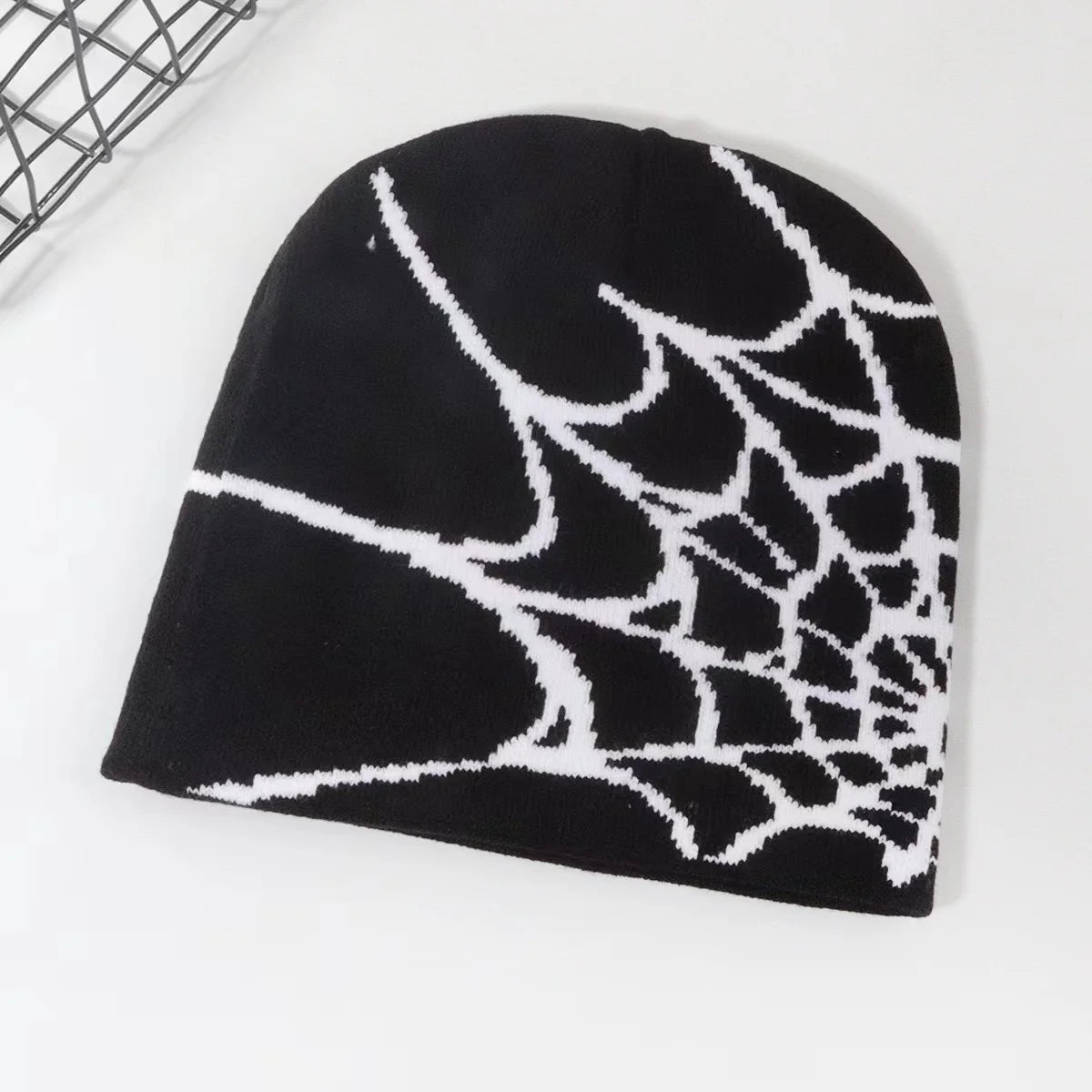 Bonnet Y2k 2024 Automne Hiver Femmes Chapeaux Chauds Pour Hommes Mode Dessin Animé Spide Casquette Brodée En Laine Douce Homme Hip Hop Bobble Chapeau