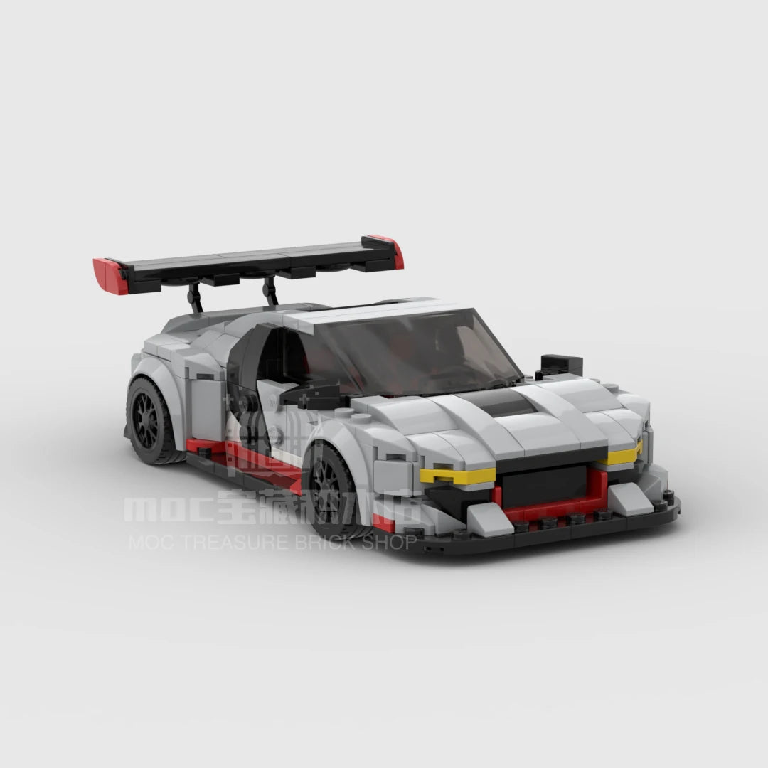 2022 Hot MOC Speed City Car Champion Racer Classic Supercar Building Blocks Brick Racing Super Technique Creative Garage DIY Set