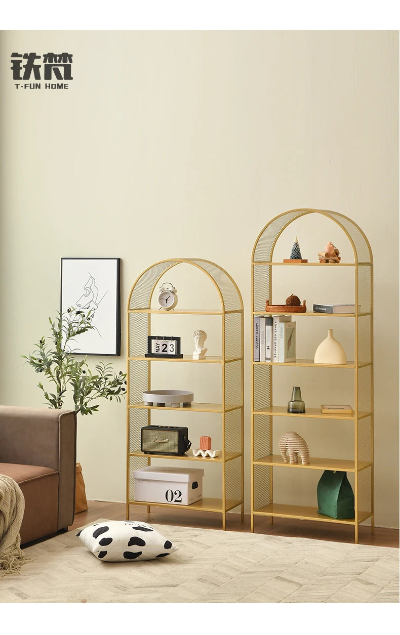 Rack Multi-purpose Shelf Shelves Storage Modern Furniture Living Room Cabinets Organizer Display Stand Library Book Libreros
