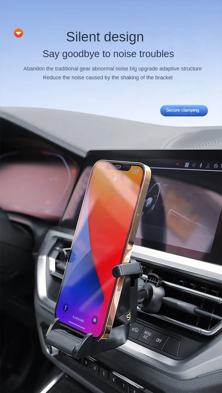 Racing Seat Shape Car Phone Bracket GPS Bracket Car Air Vent Universal Smartphone Bracket Trendfront
